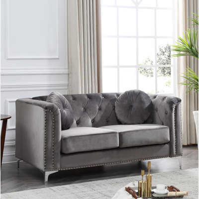 Emmerich 62'' Velvet Loveseat