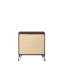 Table de chevet foncé Merlot
