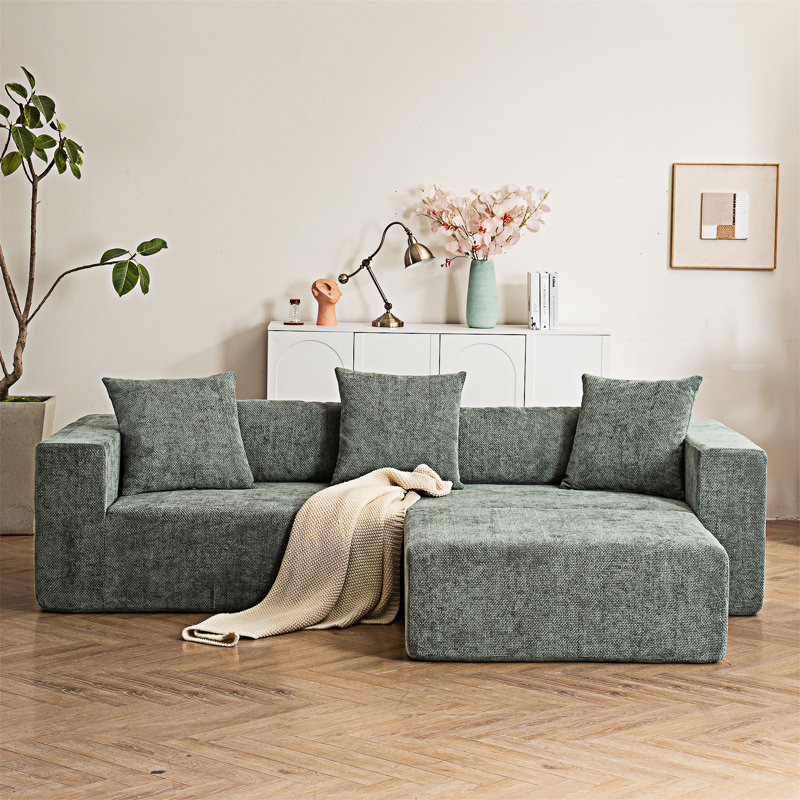 Canapé modulaire en L