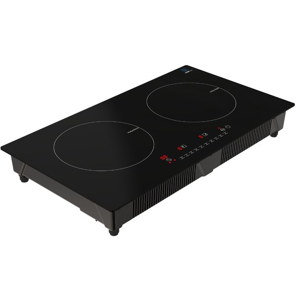 DALELEE 4000W 2-Burners Dual Induction Cooker Cooktop Countertop