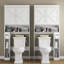 Armoire de rangement autoportante au-dessus de la toilette, étagère de salle de bain Laxmy-1640094889
