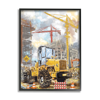 " Busy Construction Site "