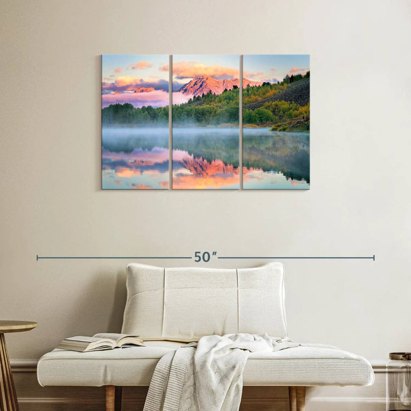 Alvord Snake River Grand Teton, H 24 po x l 38 po