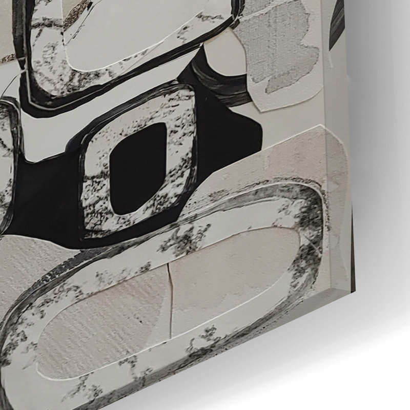 Art mural en verre «Kitzbuhl» par Coco Good, H 24 po x l 12 po