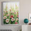 Sunlit Flora II - reproduction d'art sur toile encadrée-741763703-741763699