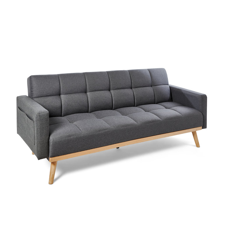 Shiflet 3 Seater Reclining Sleeper, Gray