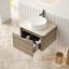 Meuble-lavabo mural avec lavabo-995440494