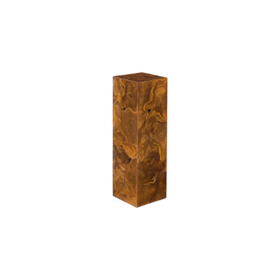 Teak Slice Pedestal