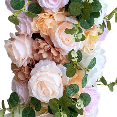 CRAFT HANGING HOOP Heart Floral Hoop Wedding Party Decor Flower