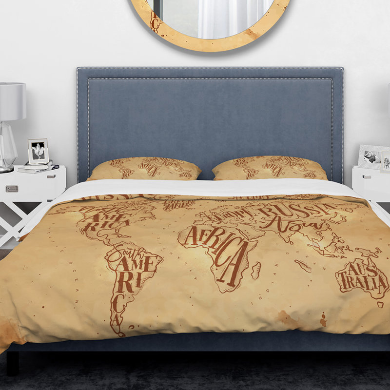 Polyester Duvet Cover Set, Queen Duvet Cover + 2 Shams