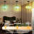 1-Light Green Pumpkin Pendant Light