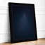 Desert Under Stars Minimalist - Framed Print-625186238-625186236