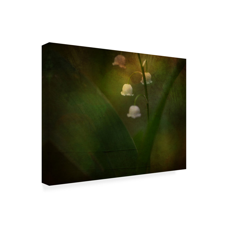 Rêve de printemps - Muguet sur toile, L 32 po x H 24 po