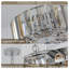 Lustre en cristal de style moderne