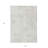 3' X 5' Ivory And Gray Abstract Washable Indoor Outdoor Area Rug
