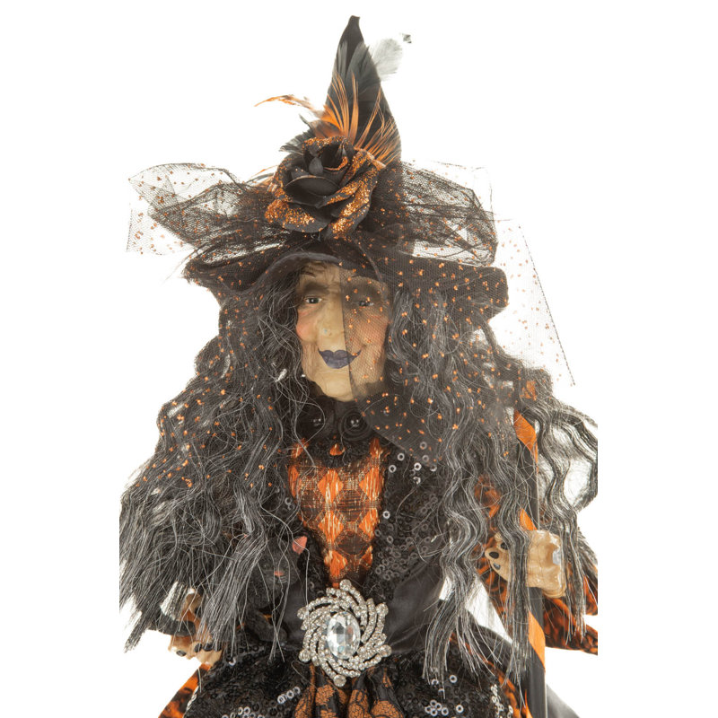 Sorcière noire décadente