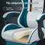 Brayden Studio Fabric Gaming Chair with Headrest-1169783383