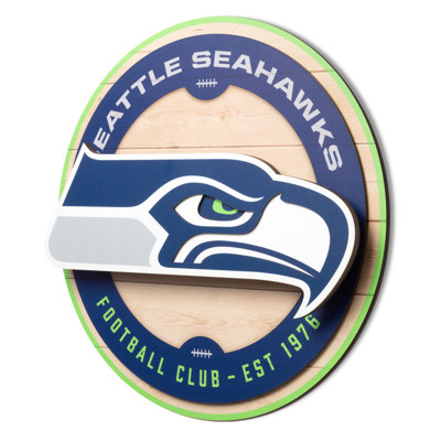 NFL Seattle Seahawks 3DX Circle Wall Art