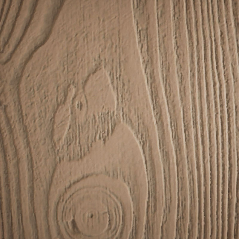 Poutre de plafond à 3 côtés en faux bois Endurathane sablé (poutre en U), H 4 po x l 12 po, Gruau, 22 pi L