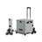 Foldable Storage Box & Folding Shopping Cart With 4 Rotating Wheels, Telescopic Handle For Easy Transport - Ideal For Shopping, Camping