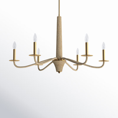 Joslin 6 - Light Dimmable Chandelier