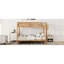 Bois, grand lit, lits superposés, construction, pin, peu encombrant, chambres à coucher en bois, chambres d'amis