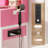 Small Makeup Vanity Desk With Power Outlet, Vanity Desk With Mirror And Lights-1844725725