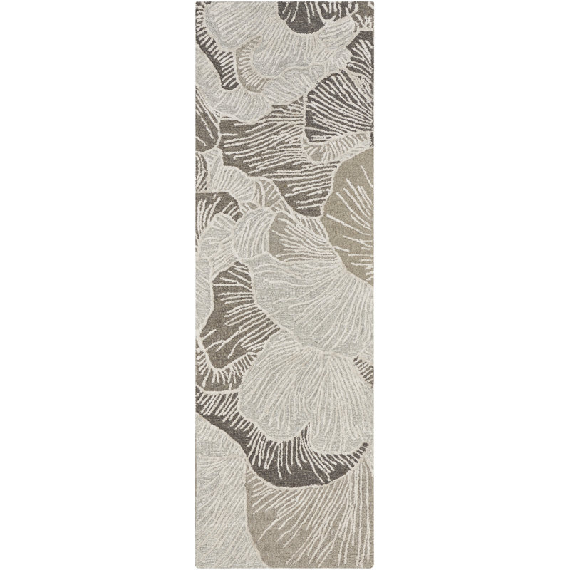Nourison Avra Grey Modern Indoor Rug, Runner 2'3" x 7'6"