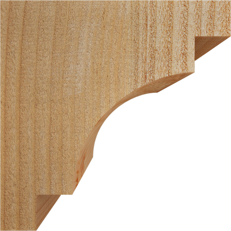 Corbeau méditerranéen, H 8 po x l 6 po x P 8 po, Sapin de Douglas, Sciage brut