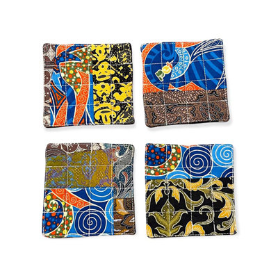 Cotton Patchwork Square Placemat