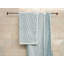 Ensemble de salle de bain minimaliste biologique Stinson / 4 pièces, blanc alpin / bleu pacifique-111682576