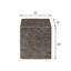 Table d'appoint 16,5 po Mgo, noir antique-152136018-156313493