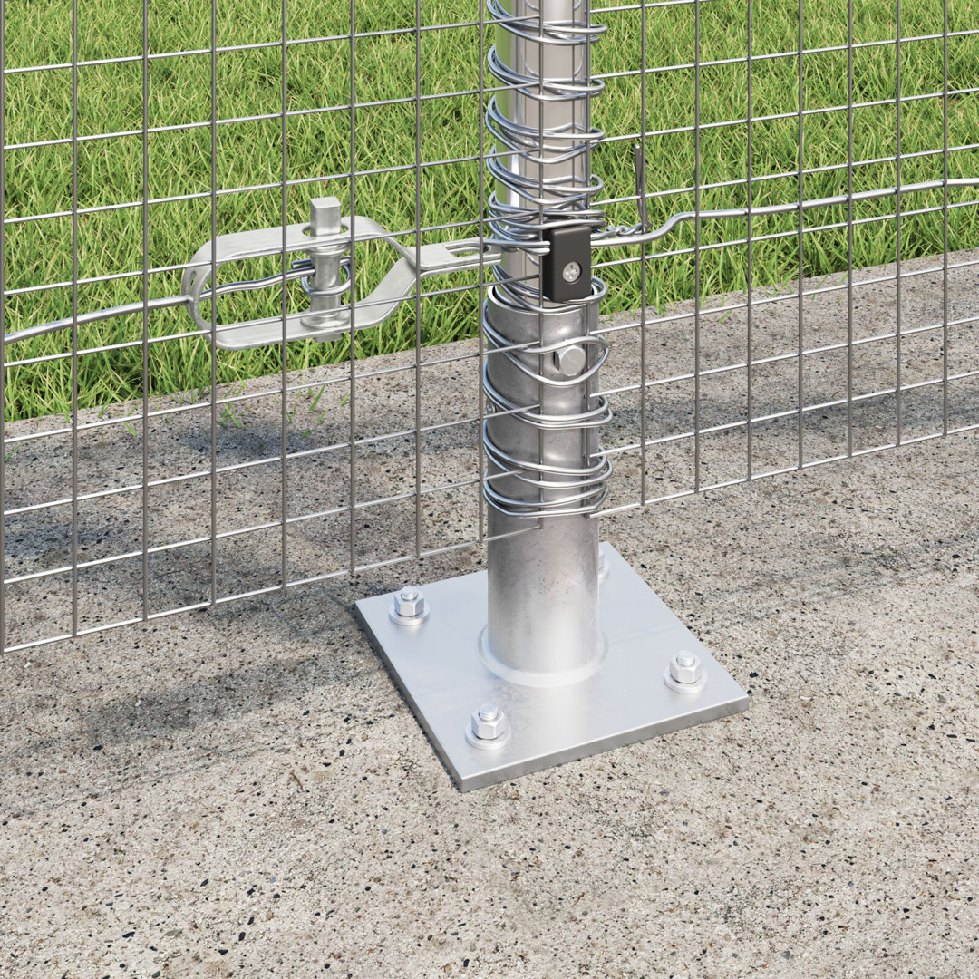 120cm H x 2500cm W Steel Border Fencing