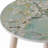 Nature Inspired Side Tables - 2pcs, Construction, Painted Cherry Blossom Tops In White + Blue, For Living Room, Bedroom, Foyer Of 2 , Blue Tops, Accent