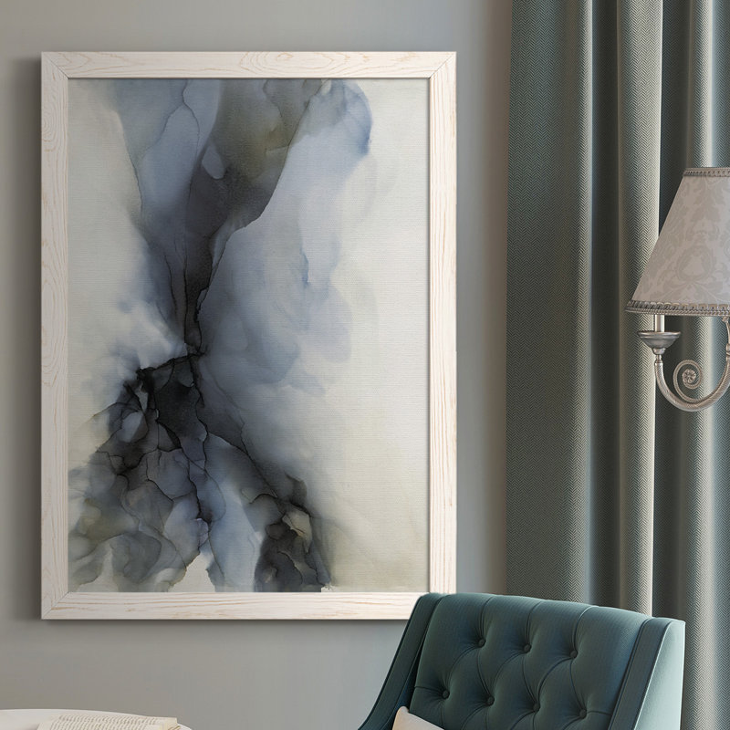 «Friona Low Tide», reproduction d'art sur toile, H 37,5 po x l 27,5 po x P 1 po, Blanc