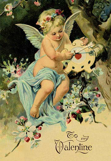 « ange flottant avec horloge », reproduction d’art, H 42 po x l 28 po x P 1,5 po