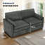 2 Seater Chenille Sofa-1843284466