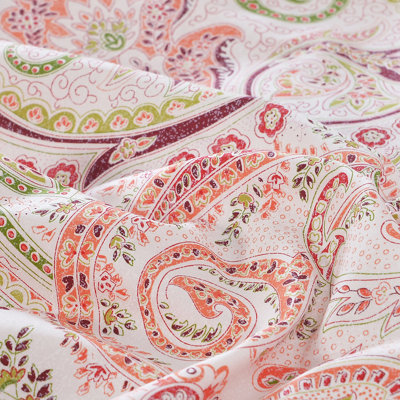 3pcs 800TC 100% Egyptian Cotton Duvet Cover Set (1*Duvet Cover + 2*Pillowcase, Without Core), Luxury Vintage Classic  Paisley Print Bedding Set, For Bedroom Guest Room Student Dorm All Seasons