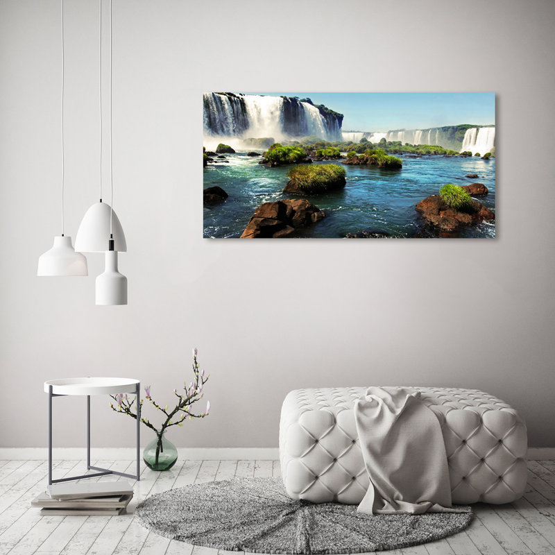 Waterfall Igaz - Wrapped Canvas Print, Wrapped Canvas, 60cm H x 120cm W