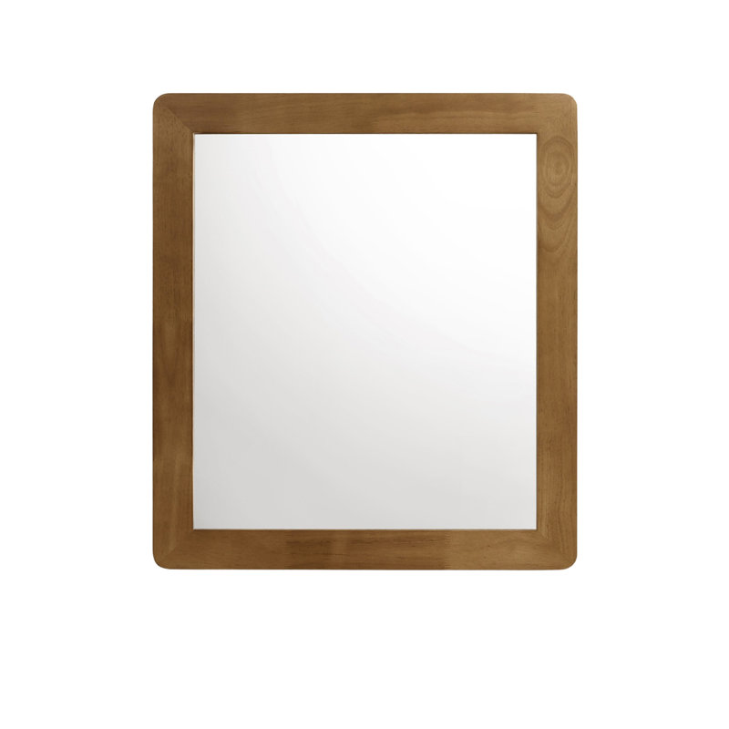 Roundhill Furniture Vichy Wood Mirror