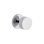 Viaggio Circolo Rosette Passage (Hall & Closet) with Circolo Knob