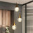 Chantae 3 - Light Brass LED Pendant