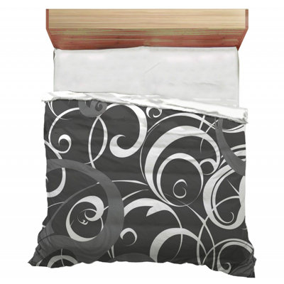 Édredon uni en microfibre / polyester