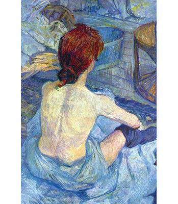 " Rousse The Toilet " by Henri De Toulouse-Lautrec