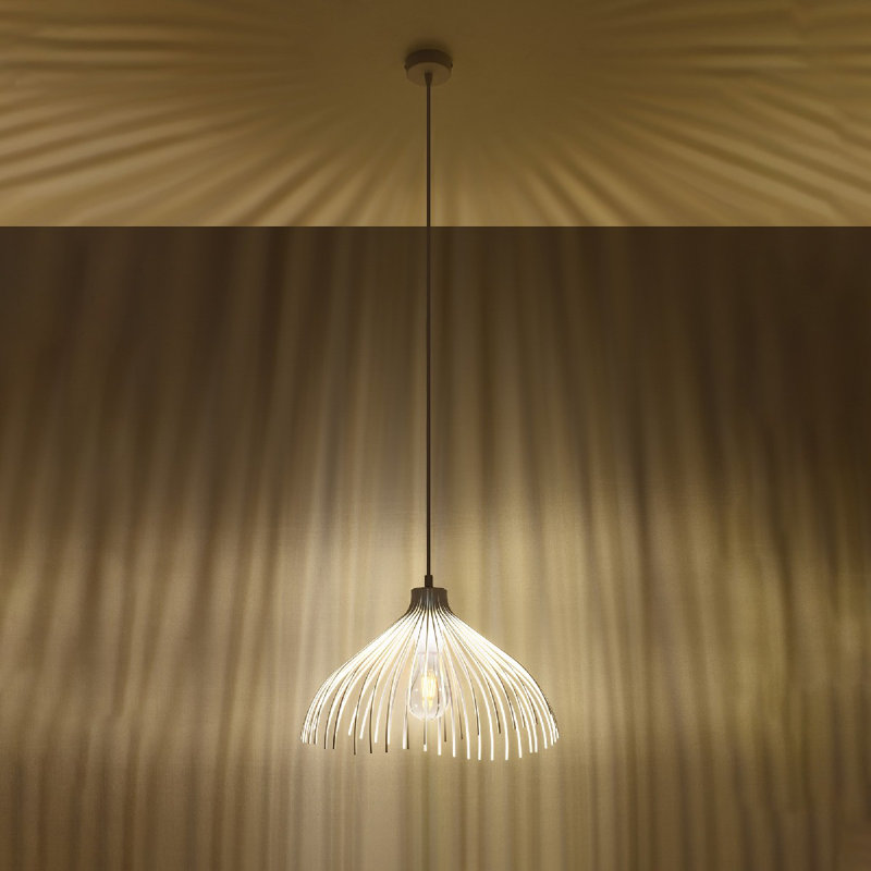 Binoche 1 - Light Single Pendant, White