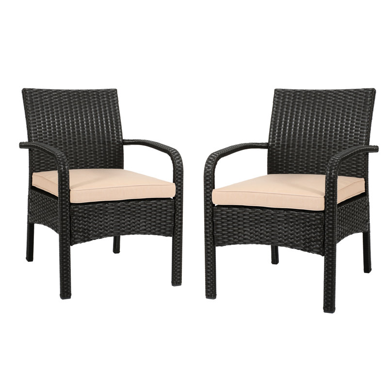 Outdoor Club Chair: Kd With Frame In Brown Tan Modern Furniture: Combination Seat