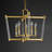 Bedolla 5 - Light Steel Dimmable Chandelier
