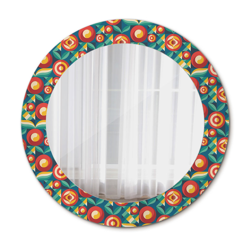 Huldar Glass Flat Wall Mirror
