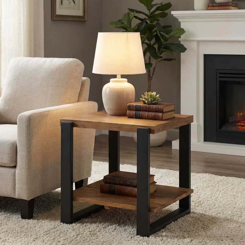 Kitson Sled End Table