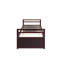 Lit simple avec tête de lit solide et lit gigogne escamotable - trois tiroirs pour une chambre fonctionnelle moderne-2077136465